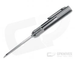 Pena Knives X Series KICKSTOP Flipper Apache Marbled Carbon Fiber Folding Knife -Outlet Flippers Store kfa mcf 3