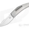 Tashi Bharucha Design Krypton 2 Satin CPM-154 Milled Titanium Kickstop Flipper