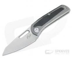 Liong Mah Design KUF v2 Carbon Fiber Top Flipper M390