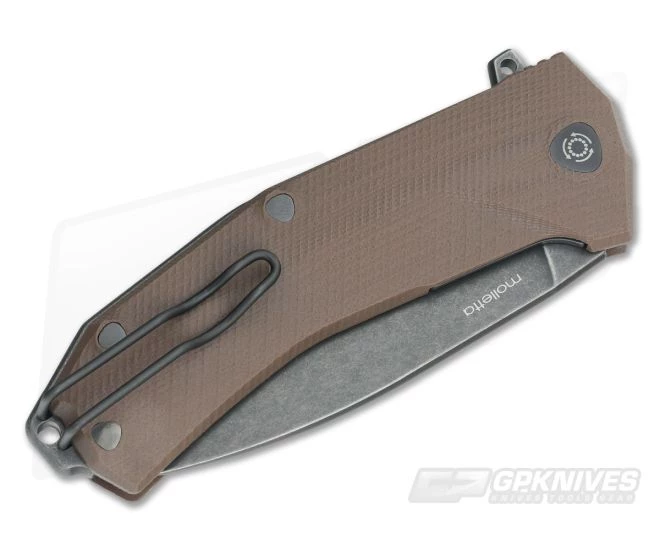 LionSteel KUR Flipper Brown G10 Black PVD Blade 4 LionSteel KUR Flipper Brown G10 Black PVD Blade - Image 2