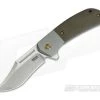 Pena Knives X-Series Lanny's Clip Flipper S35VN Green Micarta -Outlet Flippers Store lcf gm