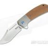 Pena Knives X-Series Lanny's Clip Flipper S35VN Brown Micarta
