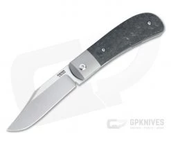 Pena Knives X-Series Lanny's Clip Front Flipper Satin M390 Marbled Carbon Fiber