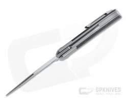 Pena Knives X-Series Lanny's Clip Front Flipper Satin M390 Marbled Carbon Fiber -Outlet Flippers Store lcff mc 3