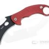 LionSteel X Emerson L.E. One Karambit Black Magnacut Red Aluminum Frame Lock Flipper LE1 A RB 1 LionSteel X Emerson L.E. One Karambit Black Magnacut Red Aluminum Frame Lock Flipper LE1 A RB -Outlet Flippers Store le1 a rb 1 1