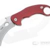 LionSteel X Emerson L.E. One Karambit Stonewashed Magnacut Red Aluminum Frame Lock Flipper LE1 A RS 2 LionSteel X Emerson L.E. One Karambit Stonewashed Magnacut Red Aluminum Frame Lock Flipper LE1 A RS -Outlet Flippers Store le1 a rs 1 1
