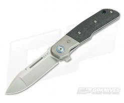MKM Mikita Terzuola Clap Bolstered Carbon Fiber Liner Lock Removable Flipper M390 LS01-CT