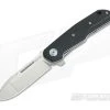 MKM Mikita Terzuola Clap Black G10 Liner Lock Removable Flipper M390 LS01-G-BK -Outlet Flippers Store ls01 g bk 3