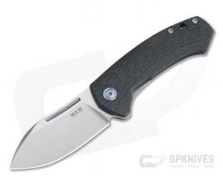 MKM Mikita Voxnaes Colvera Carbon Fiber Titanium Frame Lock Flipper M390 LS02-CT
