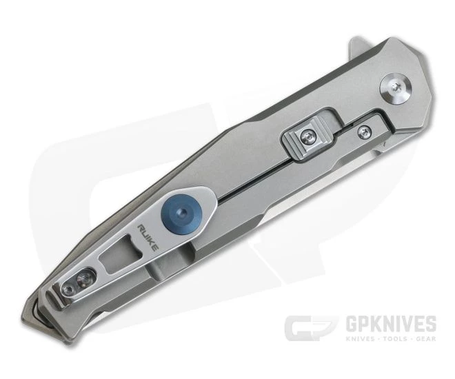 RUIKE M108-TZ Bead Blast 154CM Titanium Frame Lock Flipper 4 RUIKE M108-TZ Bead Blast 154CM Titanium Frame Lock Flipper - Image 2