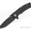 Reate Knives Mini Horizon-D Black PVD M390 Frame Lock Flipper -Outlet Flippers Store mhd 04 1