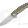 LionSteel Myto Satin M390 Bronze Titanium Frame Lock Flipper MT01-BR