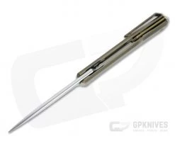 LionSteel Myto Satin M390 Bronze Titanium Frame Lock Flipper MT01-BR -Outlet Flippers Store mt01 br 3