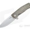 LionSteel Myto Satin M390 Natural Canvas Micarta Titanium Frame Lock Flipper MT01-CVN -Outlet Flippers Store mt01 cvn 1 1