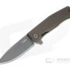 LionSteel Myto Black Stonewashed M390 Earth Brown Aluminum Frame Lock Flipper MT01A-EB -Outlet Flippers Store mt01a eb 1