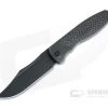 Sharp By Design Mini Tempest Bowie Black PVD M390 Carbon Fiber PVD Front Flipper Knife 1 Sharp By Design Mini Tempest Bowie Black PVD M390 Carbon Fiber PVD Front Flipper Knife -Outlet Flippers Store mtff 08 1