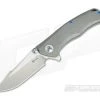 Reate Knives New Torrent Dark Stonewash Titanium Frame Lock Flipper Satin RWL34