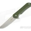 RUIKE Hussar P121 14C28N Liner Lock Flipper Green G10