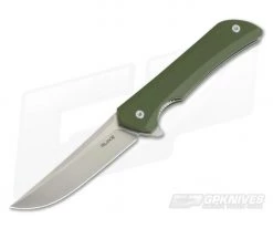 RUIKE Hussar P121 14C28N Liner Lock Flipper Green G10