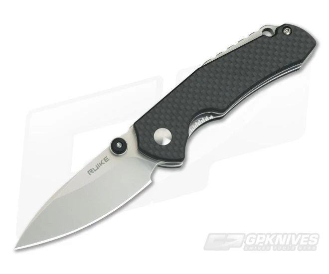 RUIKE P671-CB 14C28N Front Flipper Carbon Fiber & G10 Liner Lock 3 RUIKE P671-CB 14C28N Front Flipper Carbon Fiber & G10 Liner Lock