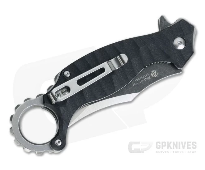 RUIKE P881-B1 Karambit Two-tone 14C28N Black G10 Tactical Liner Lock Flipper 4 RUIKE P881-B1 Karambit Two-tone 14C28N Black G10 Tactical Liner Lock Flipper - Image 2
