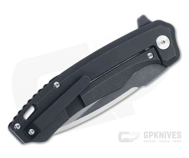 QSP Knives Woodpecker Two-tone M390 Black Titanium Frame Lock Flipper QS116-D II 4 QSP Knives Woodpecker Two-tone M390 Black Titanium Frame Lock Flipper QS116-D II - Image 2