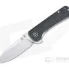 QSP Knives Hawk Satin S35VN Shredded Carbon Fiber Liner Lock Flipper -Outlet Flippers Store qs131 f 1