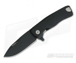 LionSteel ROK H.WAYL Hidden Clip Black Aluminum Black M390 Flipper ROK A BB