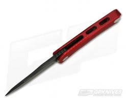 LionSteel ROK H.WAYL Hidden Clip Red Aluminum Black M390 Flipper ROK A RB -Outlet Flippers Store rok a rb 3