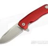 LionSteel ROK H.WAYL Hidden Clip Red Aluminum M390 Flipper ROK A RS