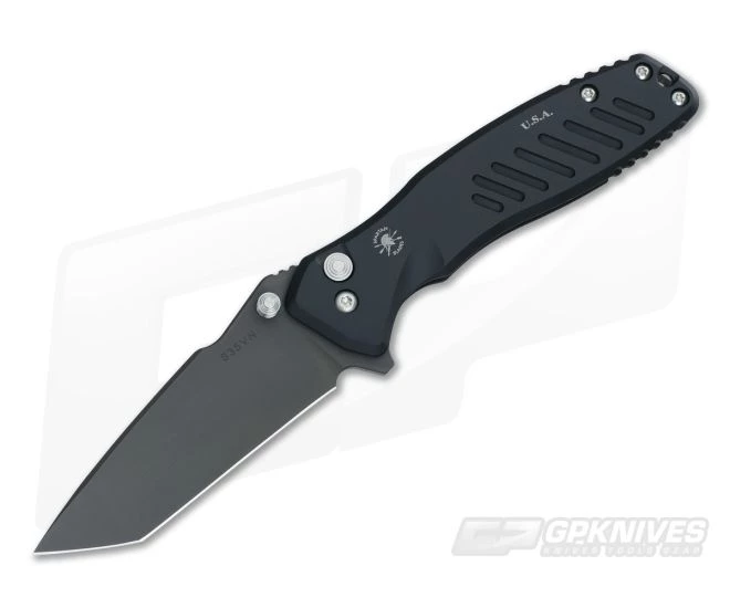 Spartan Blades Pallas Black PVD Tanto Button Lock S35VN Flipper 3 Spartan Blades Pallas Black PVD Tanto Button Lock S35VN Flipper