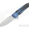 Spartan Kranos Blue Titanium Flipper Carbon Fiber S35VN 1 Spartan Kranos Blue Titanium Flipper Carbon Fiber S35VN -Outlet Flippers Store sf6swblcf