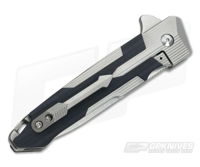 Spartan Kranos Titanium Flipper Black G10 S35VN 4 Spartan Kranos Titanium Flipper Black G10 S35VN - Image 2