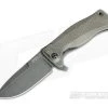 LionSteel SR-11 Integral Flipper Tumbled Black PVD Titanium Sleipner -Outlet Flippers Store sr11 bb
