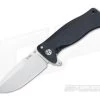 LionSteel SR-11 Aluminum Black Integral Flipper Sleipner SR11A BS