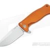 LionSteel SR-11 Aluminum Orange Integral Flipper Sleipner SR11A OS -Outlet Flippers Store sr11a os 1