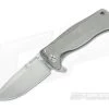 LionSteel SR-22 Mini Titanium Grey Integral Flipper Sleipner SR22 G -Outlet Flippers Store sr22 g 1