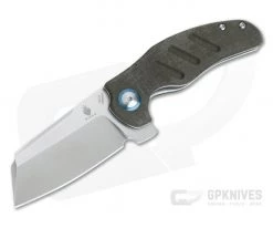 Kizer Vanguard Mini Sheepdog C01C Satin 154CM OD Green Micarta Liner Lock Flipper V3488E8