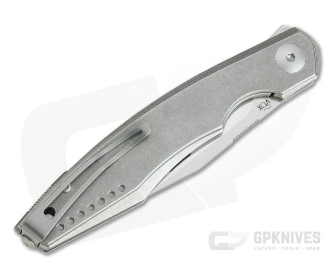 Viper Belone Satin M390 Stonewashed Titanium Liner Lock Flipper V5970TITI 4 Viper Belone Satin M390 Stonewashed Titanium Liner Lock Flipper V5970TITI - Image 2