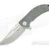 Reate Knives Valhalla Plain Titanium Frame Lock Flipper Satin RWL34