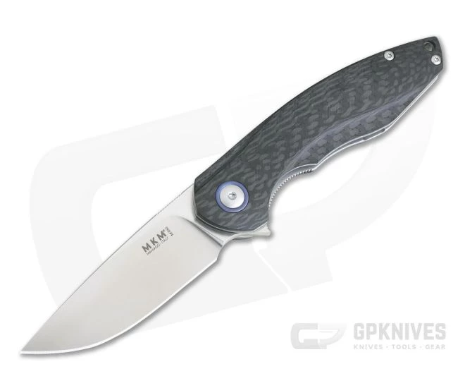 MKM Mikita Voxnaes Timavo Liner Lock Flipper Carbon Fiber M390 VP02-C 3 MKM Mikita Voxnaes Timavo Liner Lock Flipper Carbon Fiber M390 VP02-C