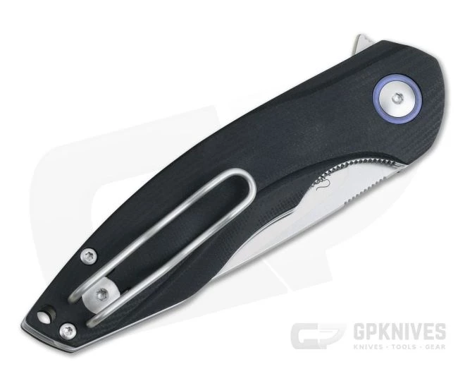 MKM Mikita Voxnaes Timavo Liner Lock Flipper Black G10 M390 VP02-GBK 4 MKM Mikita Voxnaes Timavo Liner Lock Flipper Black G10 M390 VP02-GBK - Image 2