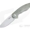 MKM Mikita Voxnaes Timavo Liner Lock Flipper Green Canvas Micarta M390 VP02-GC