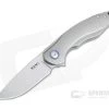 MKM Mikita Voxnaes Timavo Liner Lock Flipper Sandblast Milled Titanium M390 VP02-T3 -Outlet Flippers Store vp02 t3
