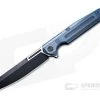 WE Knives Reiver Cleaver Flipper LTD Two-Tone S35VN Blue Titanium Folder WE16020-4 -Outlet Flippers Store we16020 4 1