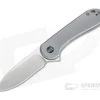 WE Knives Elementum Satin 20CV Gray Titanium Frame Lock Flipper WE18062X-1 -Outlet Flippers Store we18062x 1 1 1