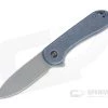 WE Knives Elementum Gray Stonewashed 20CV Blue Titanium Frame Lock Flipper WE18062X-2 1 WE Knives Elementum Gray Stonewashed 20CV Blue Titanium Frame Lock Flipper WE18062X-2 -Outlet Flippers Store we18062x 2 1 1