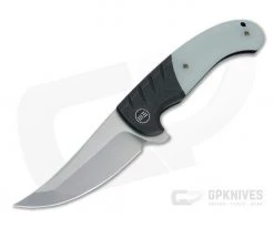 WE Knives x Ochs Curvaceous Blasted 20CV Natural G10 Black Titanium Flipper WE20012-3