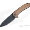 WE Knives Saakshi Black Stonewashed 20CV Cuibourtia Wood Liner Lock Flipper WE20020C-3