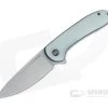 WE Knives Saakshi Stonewashed 20CV Natural G10 Liner Lock Flipper WE20020C-4 -Outlet Flippers Store we20020c 4 1